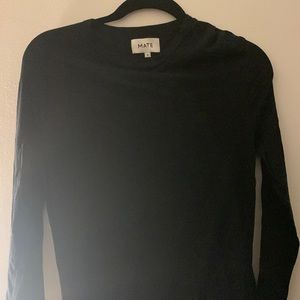 MATE black long sleeve shirt